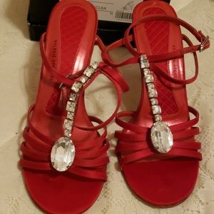 Valerie Stevens 646 Crystal Red satin